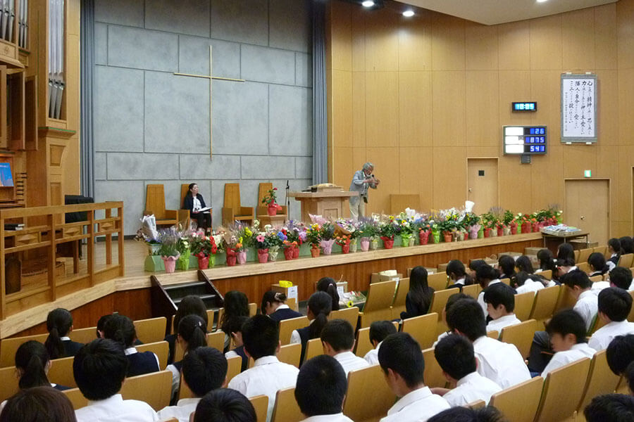 Flower day worship